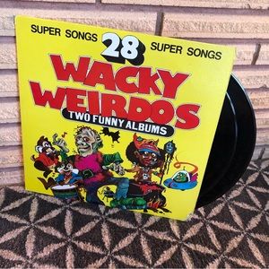 70's "Wacky Weirdos" Record - 2 - 70's Vinyl - 70's Albums - Party Music